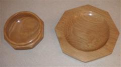 Pair of bowls by Nick Adamek